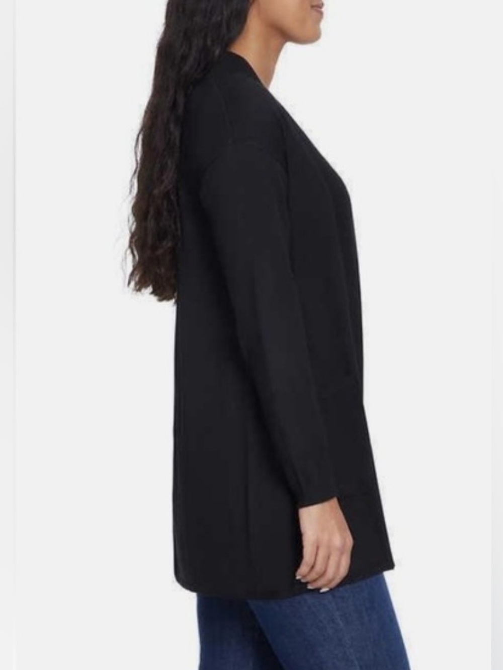 Gloria Vanderbilt Open Front Cardigan - Picture 2 of 6